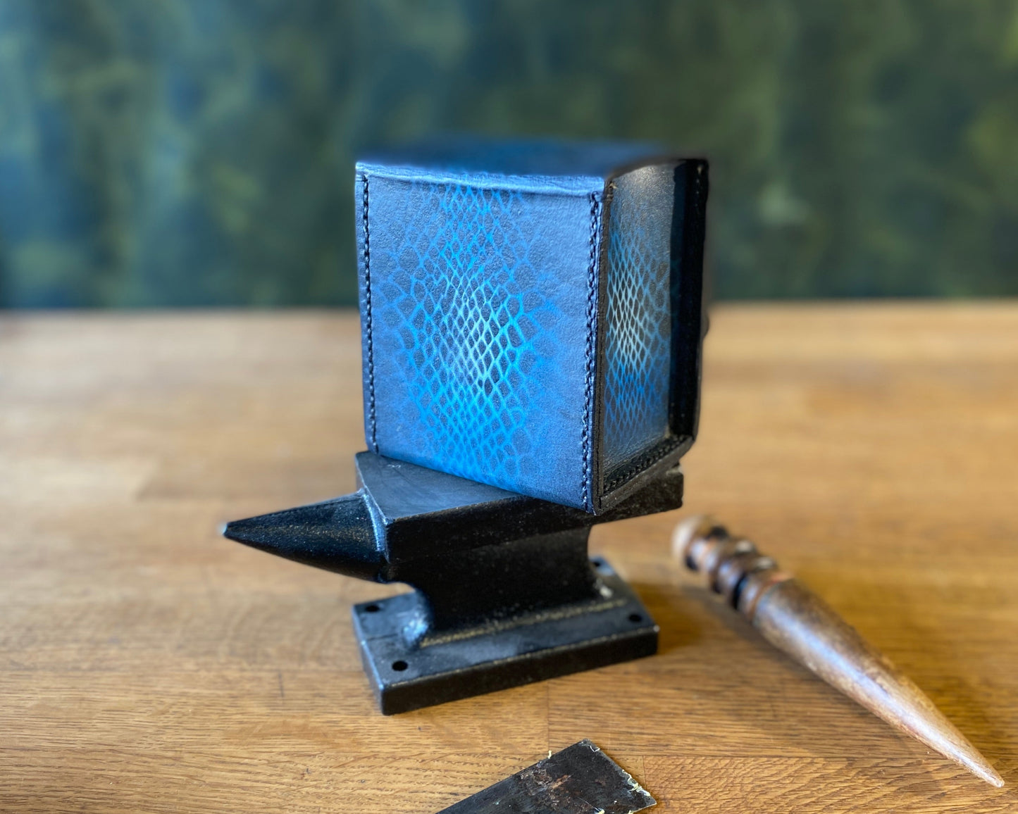 Custom Leather deck box