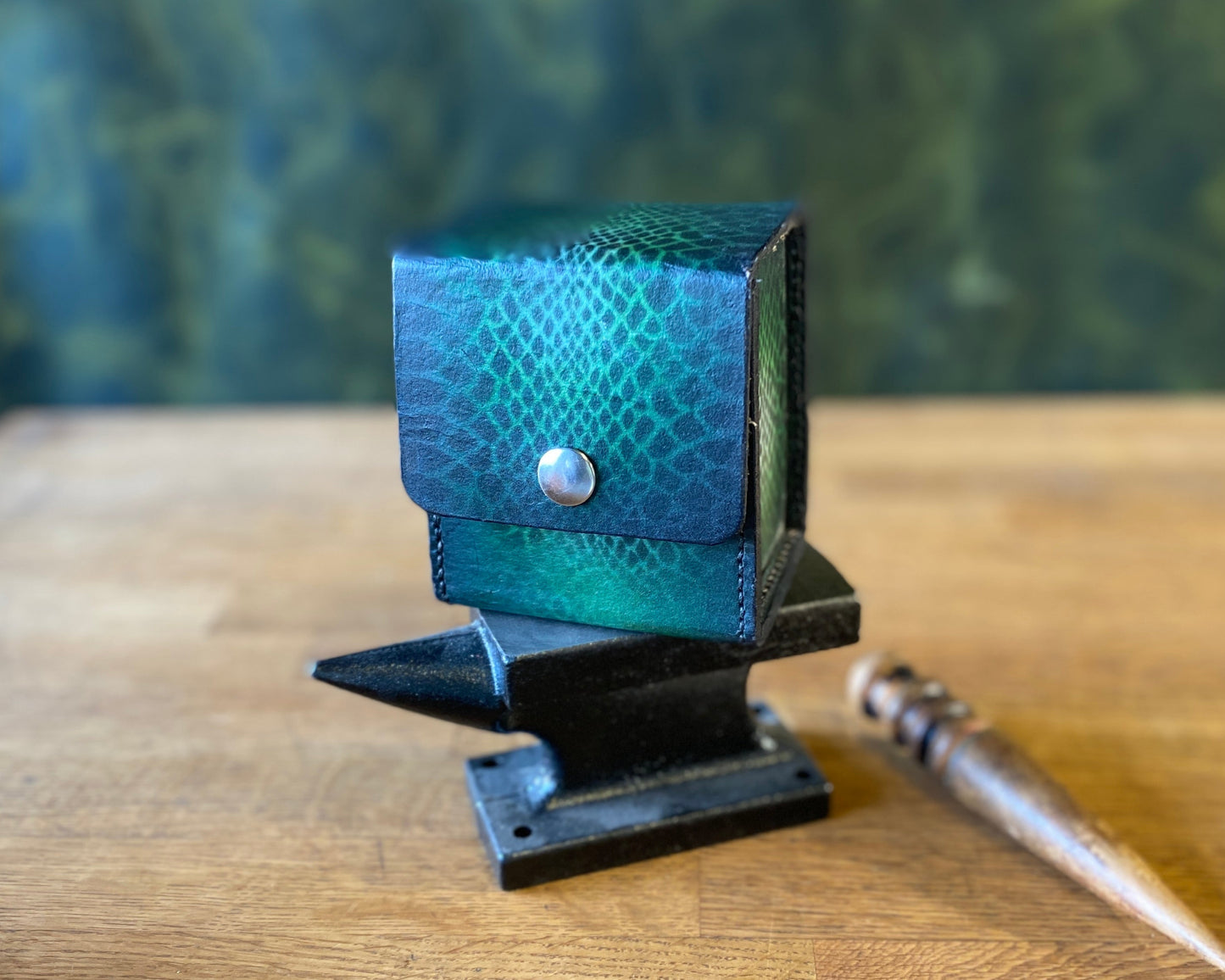 Custom Leather deck box