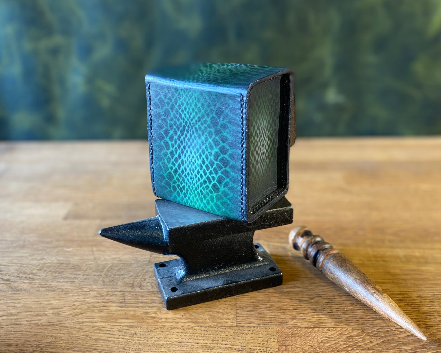 Custom Leather deck box