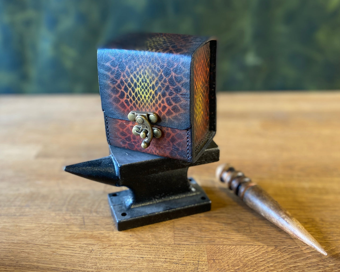 Custom Leather deck box