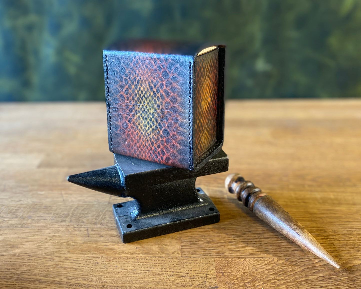 Custom Leather deck box