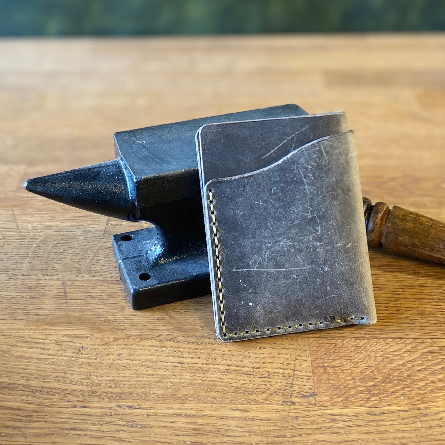 Folded card case