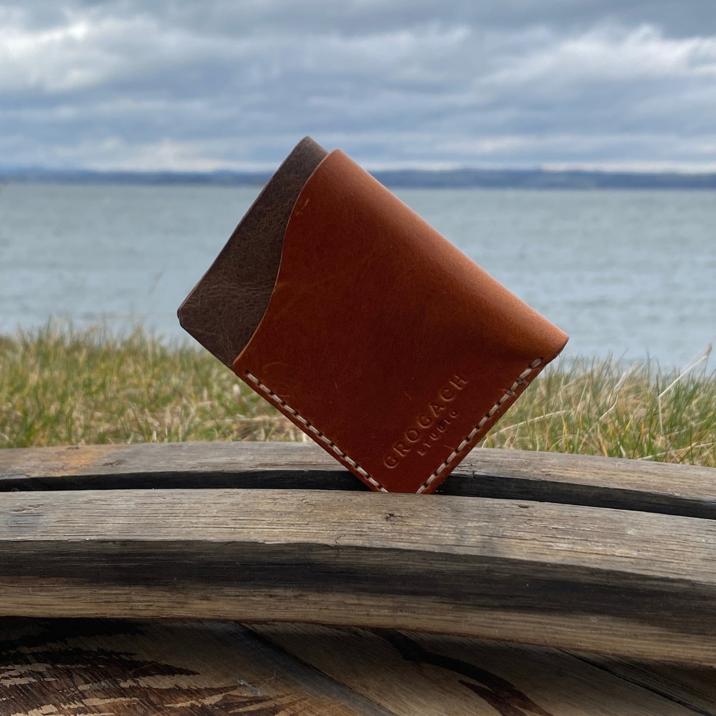 Folded card case