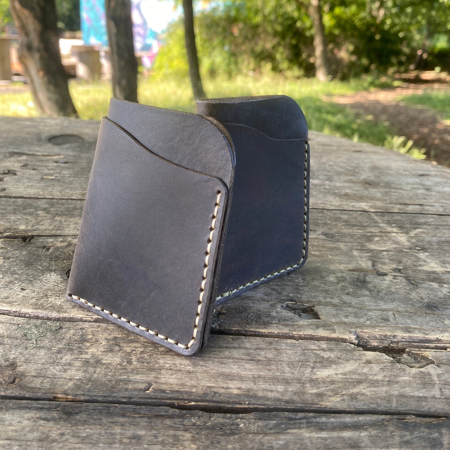 Folded card case (Chocolate Lyveden)