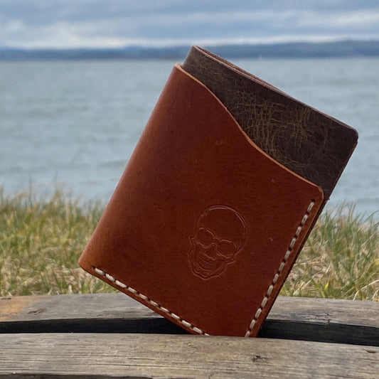 Folded card case