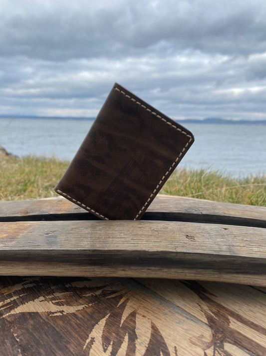 Slim bi-fold wallet (Lyveden Chocolate)