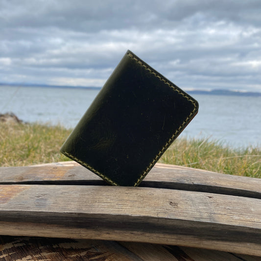Slim bi-fold wallet (Badalassi Olive)